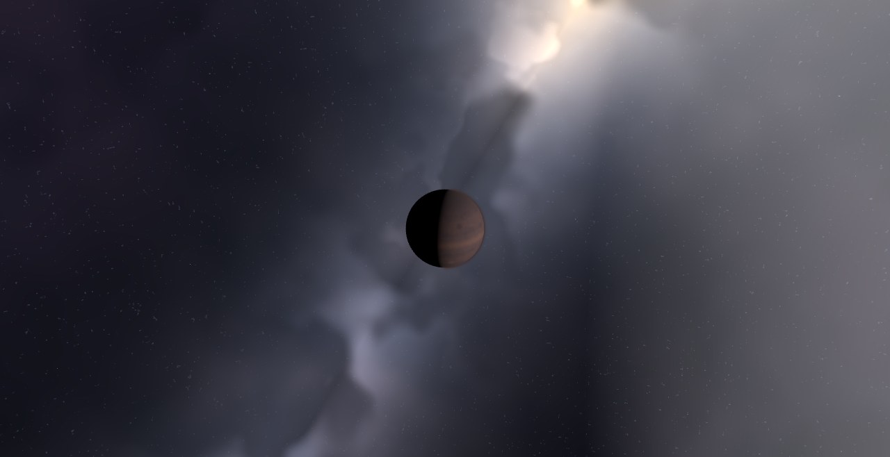 Preview of the Kepler-12 - System scenario