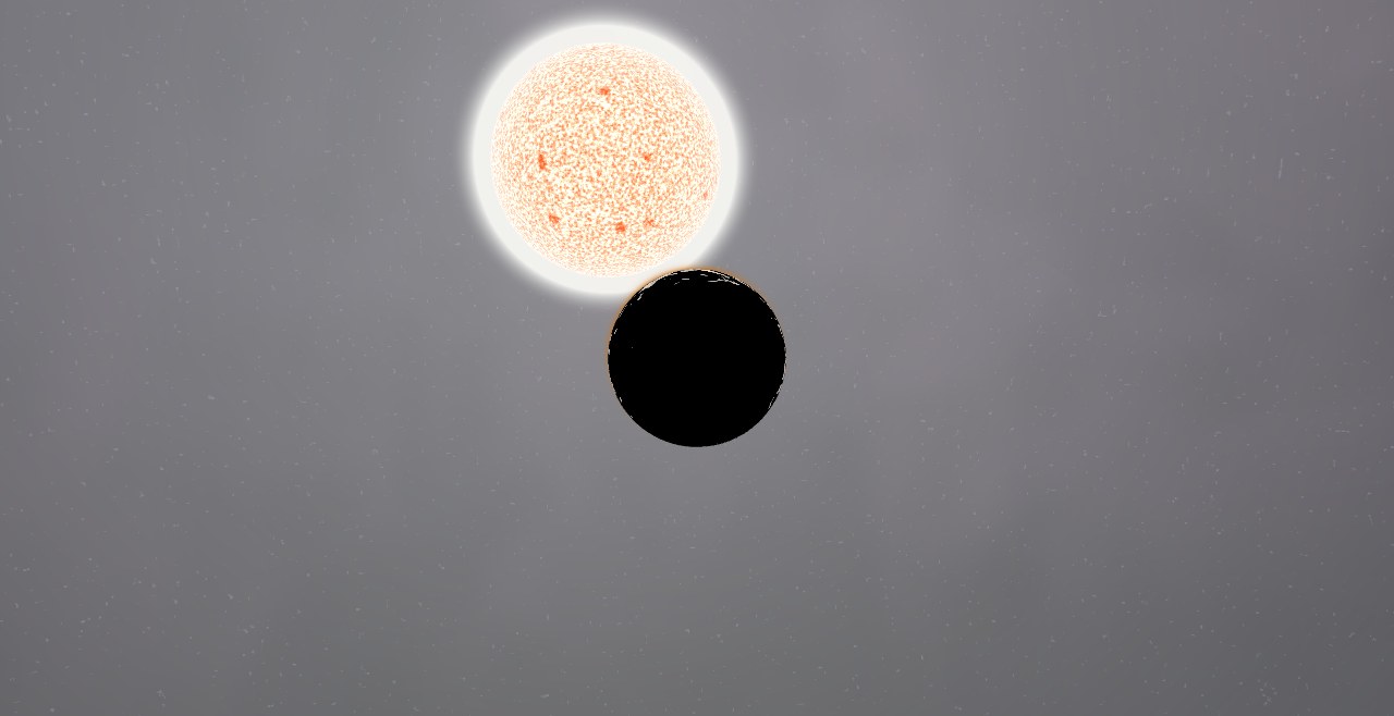 Preview of the Kepler-1412 - System scenario
