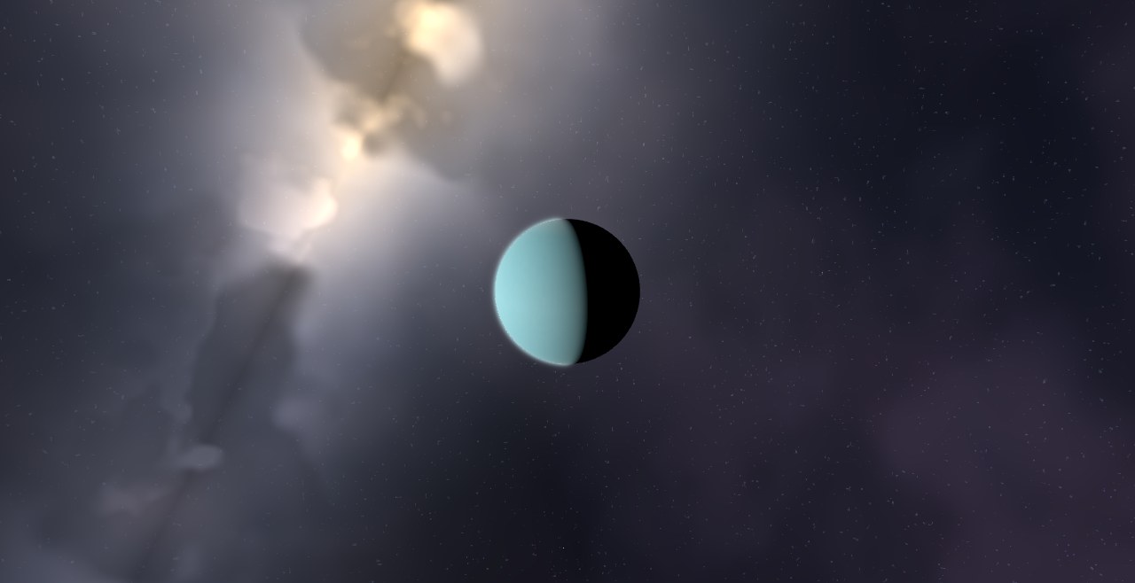 Preview of the Kepler-1593 - System scenario