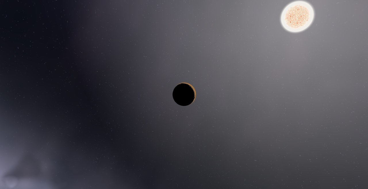 Preview of the Kepler-587 - System scenario