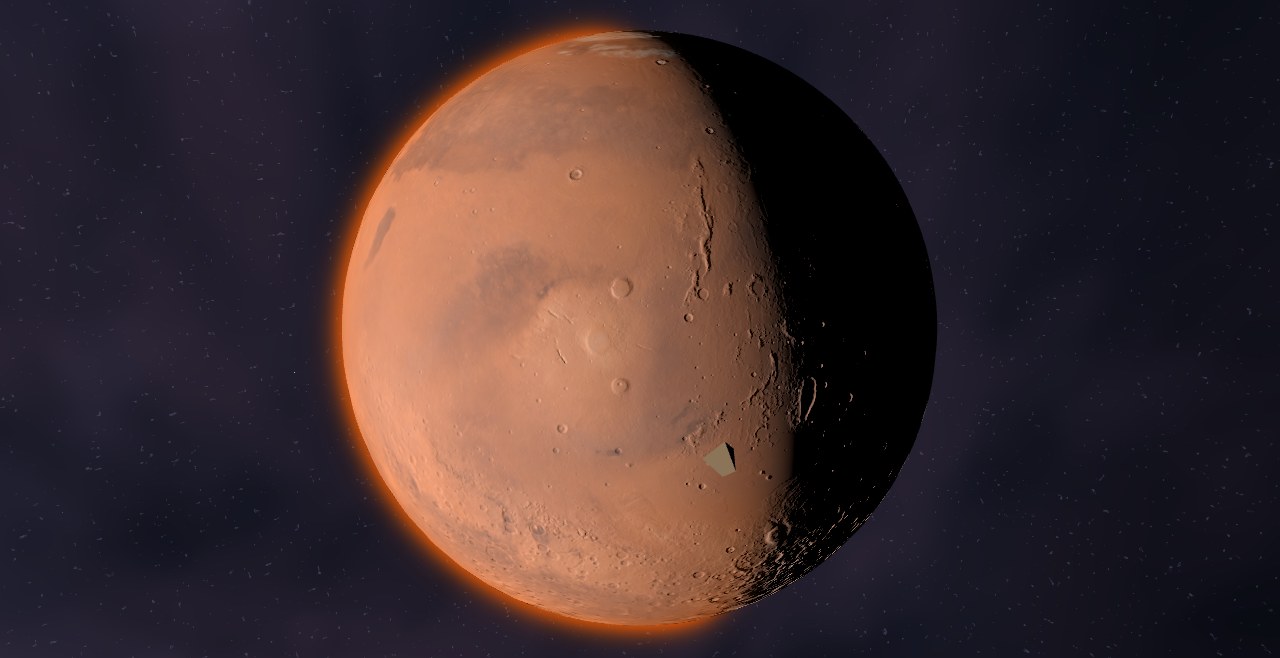 Preview of the Mars and Its Moons Phobos and Deimos scenario