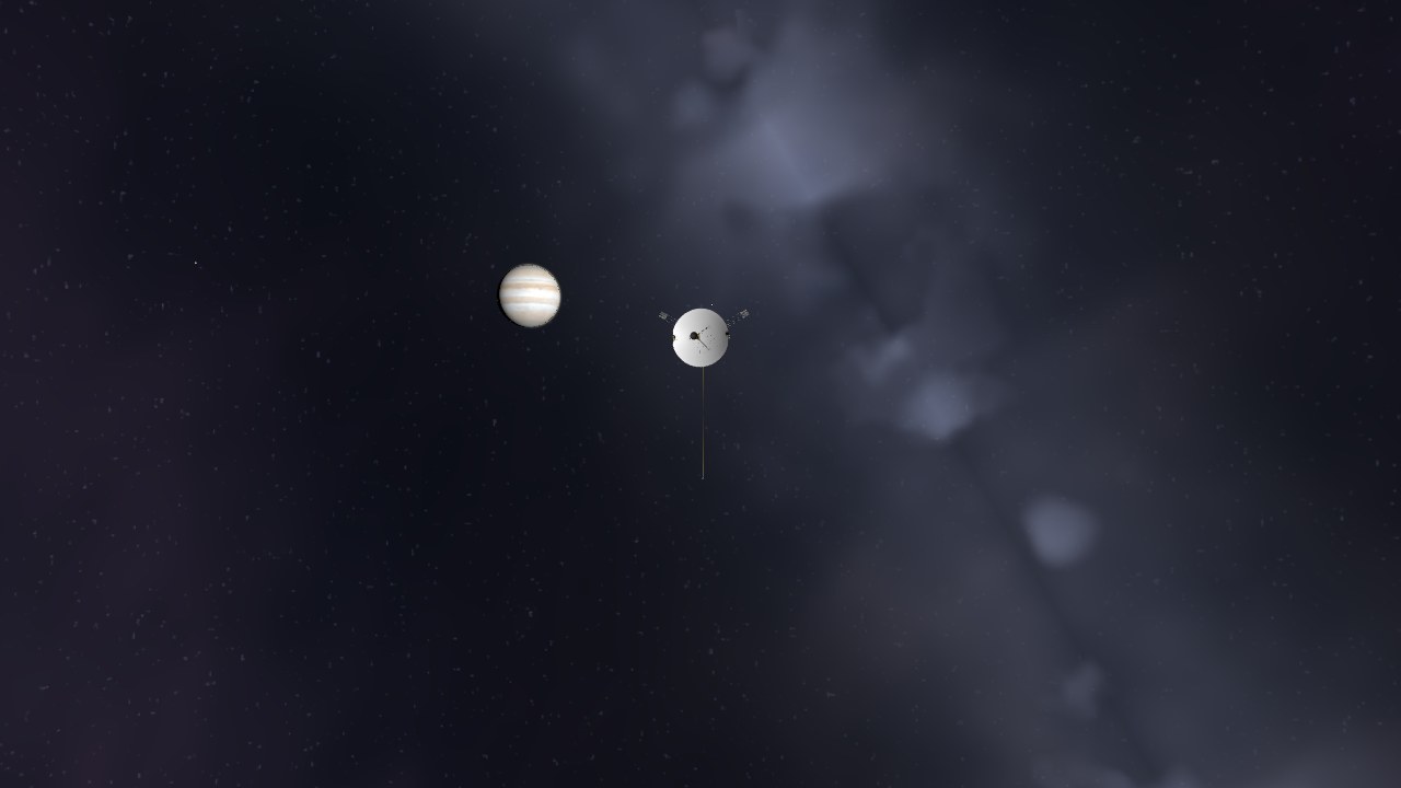 Preview of the Pioneer 10 Flyby of Jupiter, 4 December 1973 scenario