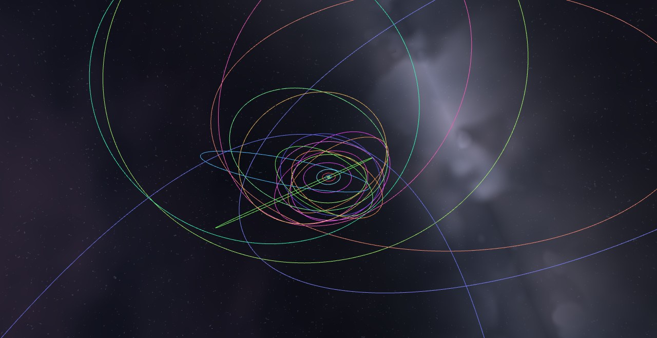 Preview of the Red Dwarf Flyby of the Solar System scenario