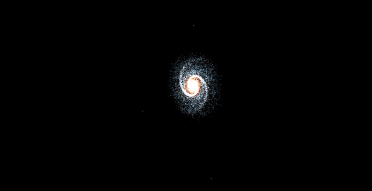 Preview of the Spiral Galaxy with Globular Clusters scenario
