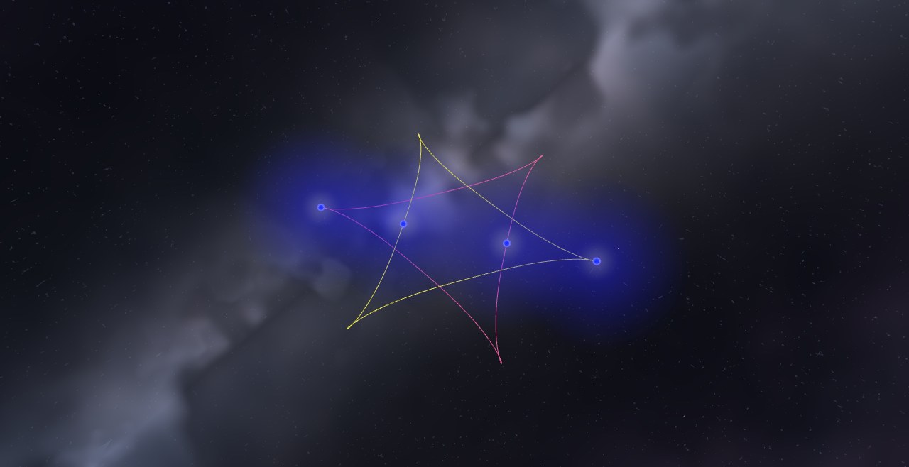 Preview of the The Star of David N-body Choreography scenario